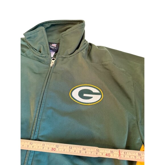 NFL Green Bay Packers Youth Team Apparel Jacket Green/Gold Size L (14/16) Full Z - Picture 6 of 14